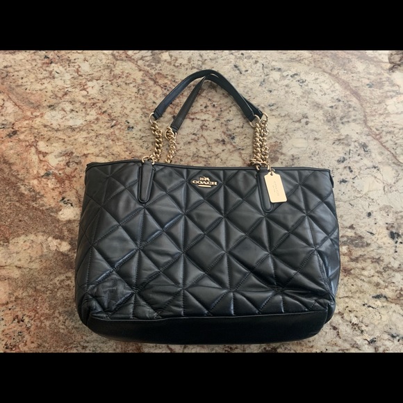 Coach Bag/Purse Black - Picture 1 of 4